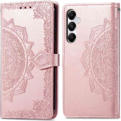 Coque étui IMOSHION pour Samsung Galaxy A35 - Rose Doré