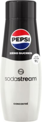Set de sirops pour les machines à eau gazeuse SodaStream (Pepsi x