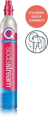 sodastream Cylindre supplémentaire, Rose, 60 L 