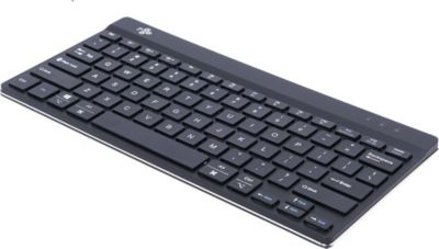 Clavier sans fil R-GO-TOOLS Clavier ergonomique, US, noir
