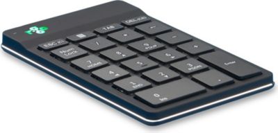 Clavier sans fil R-GO-TOOLS numérique ergonomique  sans fil noir