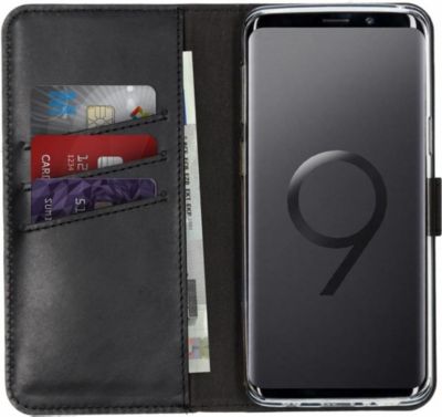 Coque étui SELENCIA pour Samsung Galaxy S9 - Noir Coque étui SELENCIA pour Samsung Galaxy S9 - Noir