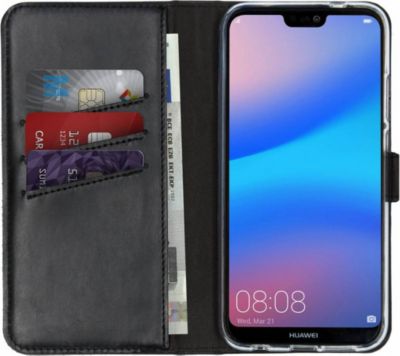 Coque étui SELENCIA pour Huawei P20 Lite - Noir