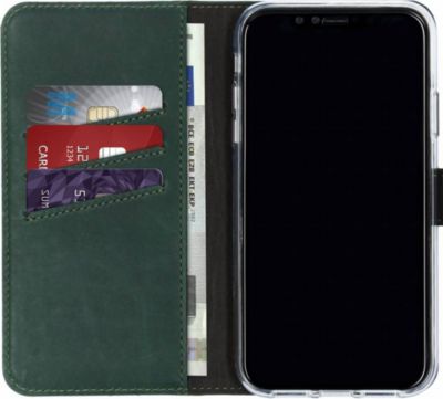 Coque étui SELENCIA pour Apple iPhone Xr - Vert Coque étui SELENCIA pour Apple iPhone Xr - Vert