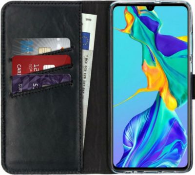 Coque étui SELENCIA pour Huawei P30 - Noir