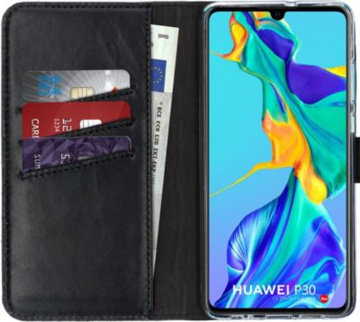 Coque étui SELENCIA pour Huawei P30 - Noir Coque étui SELENCIA pour Huawei P30 - Noir