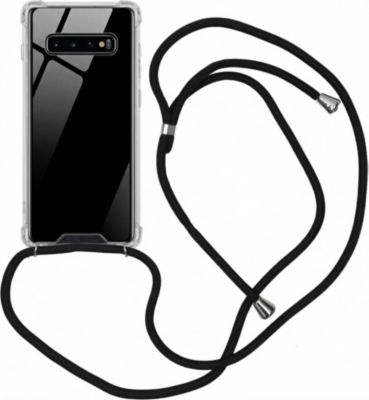 Coque avec cordon IMOSHION pour Samsung Galaxy S10 Plus - Noir