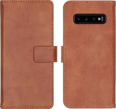 Coque étui IMOSHION pour Samsung Galaxy S10 - Marron