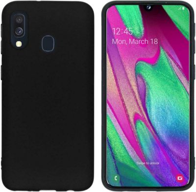 Coque IMOSHION pour Samsung Galaxy A40 - Noir Coque IMOSHION pour Samsung Galaxy A40 - Noir