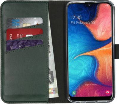 Coque étui SELENCIA pour Samsung Galaxy A20e - Vert