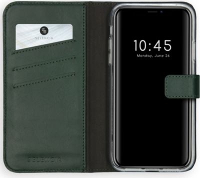 Coque étui SELENCIA pour Apple iPhone 11 - Vert Coque étui SELENCIA pour Apple iPhone 11 - Vert