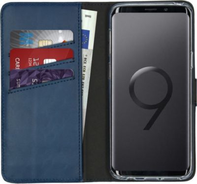 Coque étui SELENCIA pour Samsung Galaxy S9 - Bleu