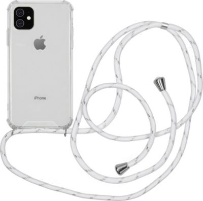 Coque avec cordon IMOSHION pour Apple iPhone 11 - Blanc Argent Coque avec cordon IMOSHION pour Apple iPhone 11 - Blanc Argent
