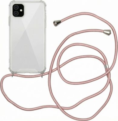 Coque avec cordon IMOSHION pour Apple iPhone 11 - Rose Doré