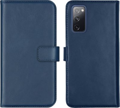 Coque étui SELENCIA pour Samsung Galaxy S20 FE - Bleu