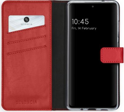 Coque étui SELENCIA pour Samsung Galaxy S20 FE - Rouge