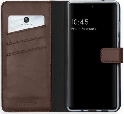 Coque étui SELENCIA pour Samsung Galaxy S20 FE - Marron Coque étui SELENCIA pour Samsung Galaxy S20 FE - Marron