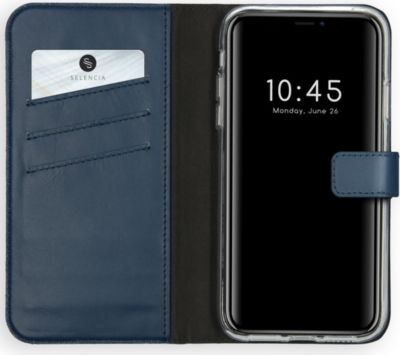 Coque étui SELENCIA pour Apple iPhone 11 - Bleu