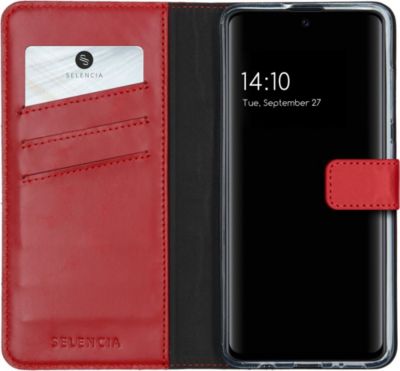 Coque étui SELENCIA pour Samsung Galaxy A51 - Rouge Coque étui SELENCIA pour Samsung Galaxy A51 - Rouge