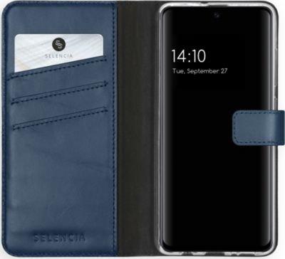 Coque étui SELENCIA pour Samsung Galaxy A51 - Bleu