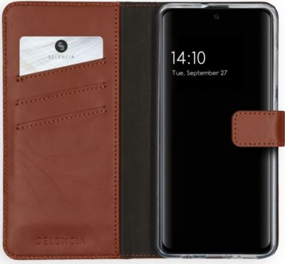 Coque étui SELENCIA pour Samsung Galaxy A51 - Marron clair Coque étui SELENCIA pour Samsung Galaxy A51 - Marron clair