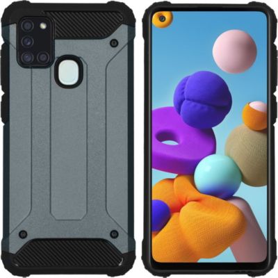 Coque IMOSHION pour Samsung Galaxy A21s - Bleu foncé
