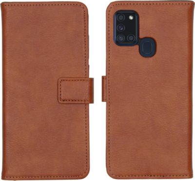 Coque étui IMOSHION pour Samsung Galaxy A21s - Marron