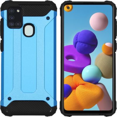 Coque IMOSHION pour Samsung Galaxy A21s - Bleu clair