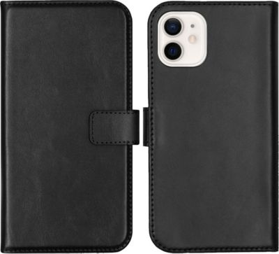 Coque étui SELENCIA pour Apple iPhone 12 Mini - Noir