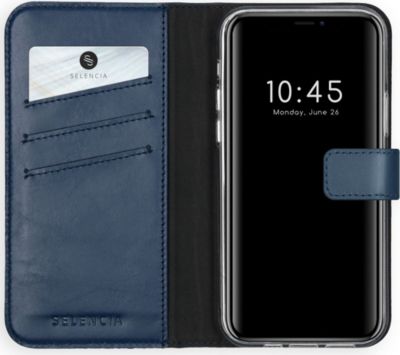 Coque étui SELENCIA pour Apple iPhone 12 Pro Max - Bleu
