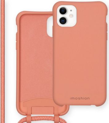 Coque avec cordon IMOSHION pour Apple iPhone 11 - Peach