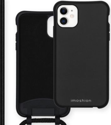 Coque avec cordon IMOSHION pour Apple iPhone 11 - Noir