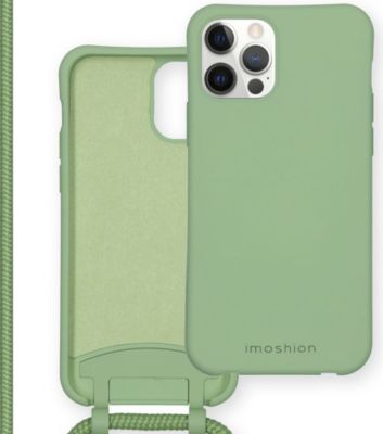 Coque avec cordon IMOSHION pour Apple iPhone 12 (Pro) - Vert