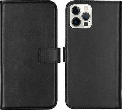 Coque étui SELENCIA pour Apple iPhone 12 (Pro) - Noir