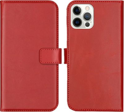 Coque étui SELENCIA pour Apple iPhone 12 (Pro) - Rouge Coque étui SELENCIA pour Apple iPhone 12 (Pro) - Rouge