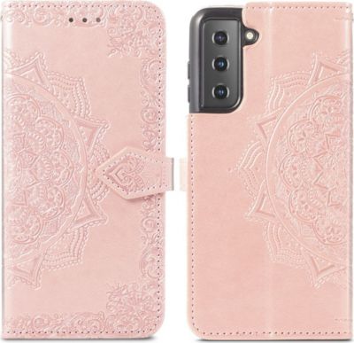 Coque étui IMOSHION pour Samsung Galaxy S21 - Rose Doré Coque étui IMOSHION pour Samsung Galaxy S21 - Rose Doré