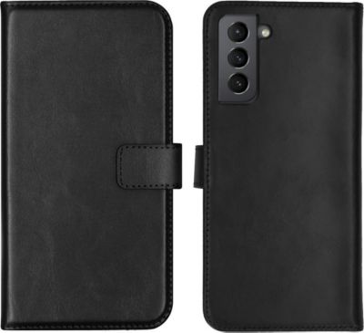 Coque étui SELENCIA pour Samsung Galaxy S21 - Noir