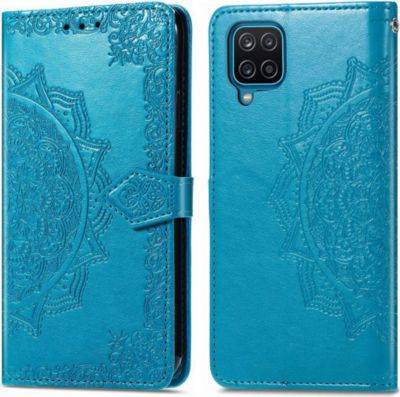 Coque étui IMOSHION pour Samsung Galaxy A12 - Turquoise