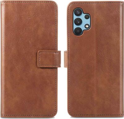 Coque étui IMOSHION pour Samsung Galaxy A32 (4G) - Marron