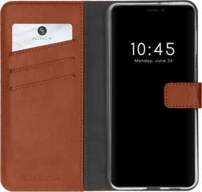 Coque étui SELENCIA pour Apple iPhone 13 - Marron clair Coque étui SELENCIA pour Apple iPhone 13 - Marron clair