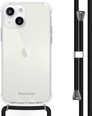 Coque avec cordon IMOSHION pour Apple iPhone 13 - Noir Coque avec cordon IMOSHION pour Apple iPhone 13 - Noir