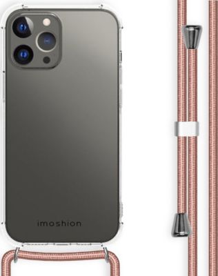 Coque avec cordon IMOSHION pour Apple iPhone 13 Pro Max - Rose Doré Coque avec cordon IMOSHION pour Apple iPhone 13 Pro Max - Rose Doré