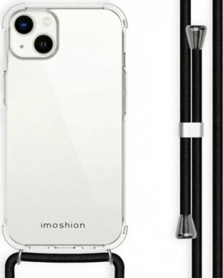 Coque avec cordon IMOSHION pour Apple iPhone 14 Plus - Noir