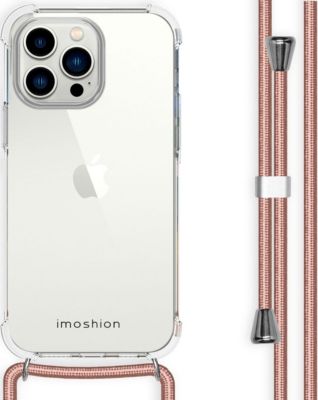 Coque avec cordon IMOSHION pour Apple iPhone 14 Pro Max - Rose Doré Coque avec cordon IMOSHION pour Apple iPhone 14 Pro Max - Rose Doré
