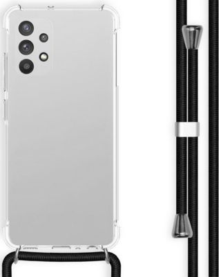 Coque avec cordon IMOSHION pour Samsung Galaxy A32 (4G) - Noir