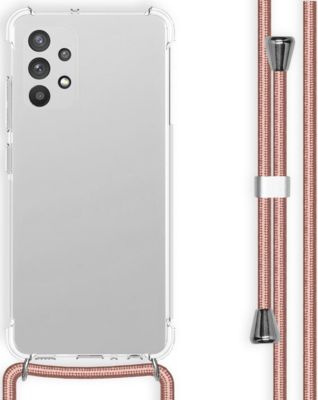 Coque avec cordon IMOSHION pour Samsung Galaxy A32 (4G) - Rose Doré Coque avec cordon IMOSHION pour Samsung Galaxy A32 (4G) - Rose Doré