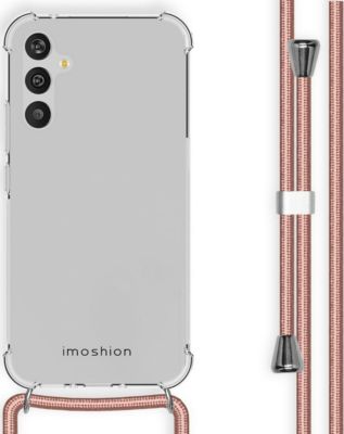 Coque avec cordon IMOSHION pour Samsung Galaxy A34 (5G) - Rose Doré