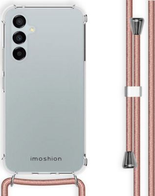 Coque avec cordon IMOSHION pour Samsung Galaxy A54 (5G) - Rose Doré