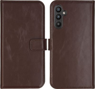 Coque étui SELENCIA pour Samsung Galaxy A34 (5G) - Marron
