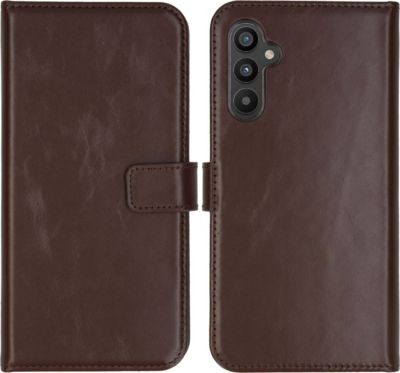 Coque étui SELENCIA pour Samsung Galaxy A34 (5G) - Marron Coque étui SELENCIA pour Samsung Galaxy A34 (5G) - Marron